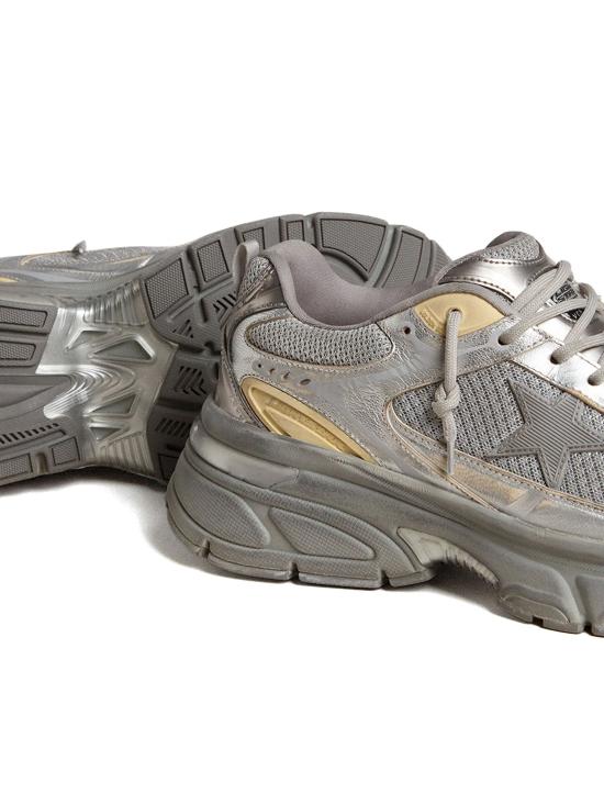 26FW 골든구스 라이트 스타 스니커즈 GMF00724 F006475 70138 SILVER GOLD DOM - GOLDEN GOOSE