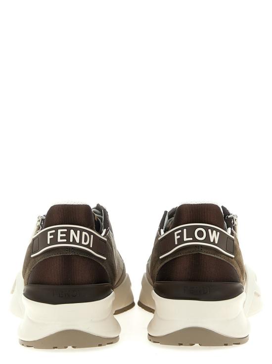 펜디 플로우 레더 스니커즈 7E1766 AU2O F1SVP DOM - FENDI