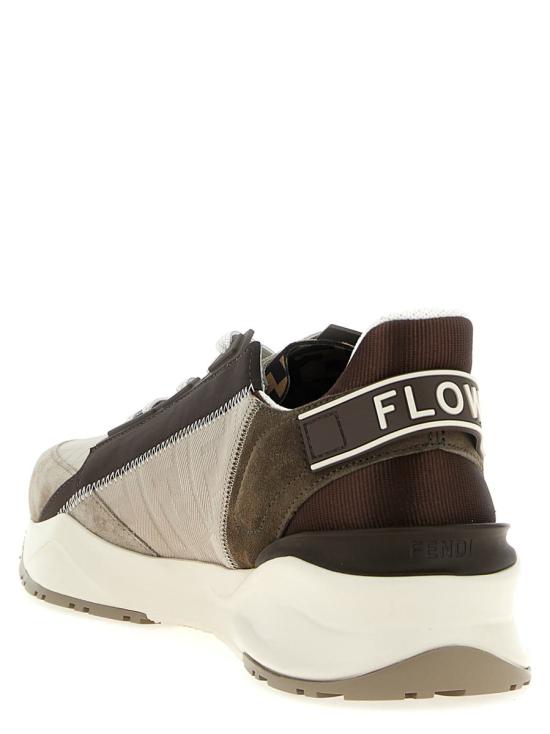  펜디 플로우 레더 스니커즈 7E1766 AU2O F1SVP DOM - FENDI