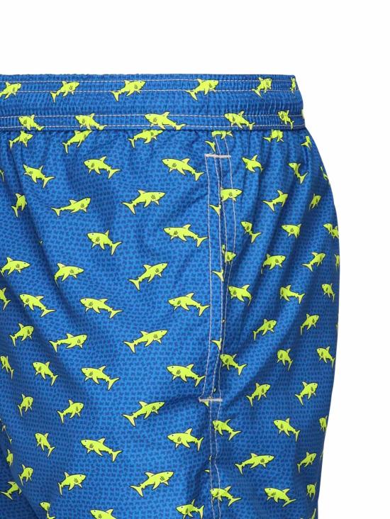 25FW 세인트바쓰 스윔팬츠 LIG0003 02752H Blue Lime - MC2 SAINT BARTH