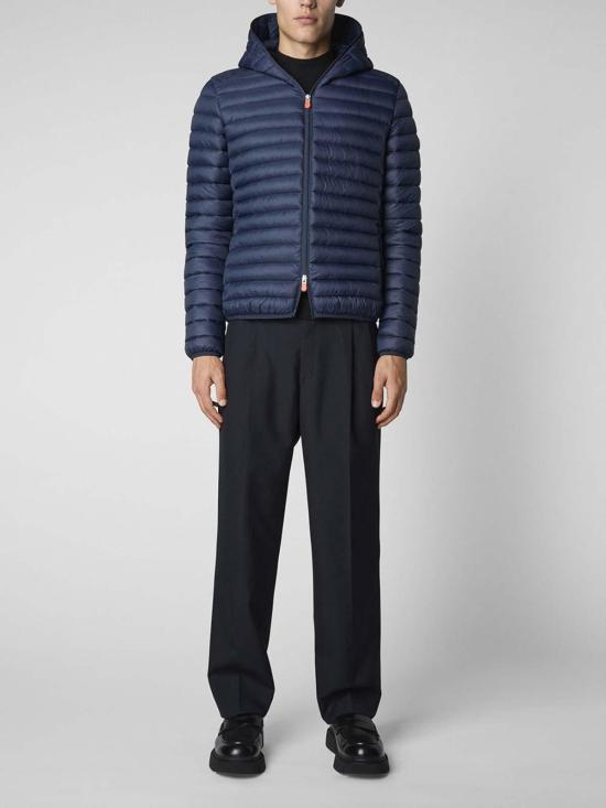  세이브더덕 숏패딩 D30650MGIGA0190000 Dark Blue - SAVE THE DUCK