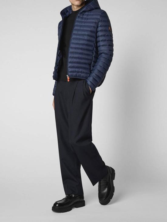  세이브더덕 숏패딩 D30650MGIGA0190000 Dark Blue - SAVE THE DUCK