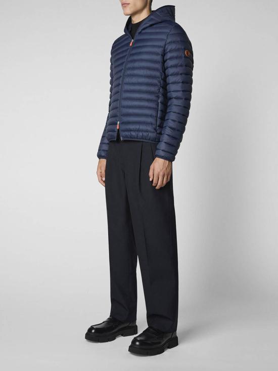  세이브더덕 숏패딩 D30650MGIGA0190000 Dark Blue - SAVE THE DUCK