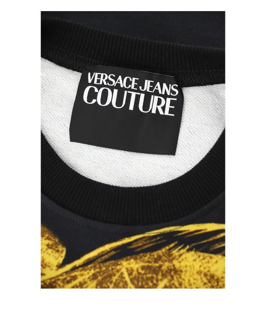  베르사체 긴팔 티셔츠 76HAI3P2 76DP312 G89 NERO MULTI - VERSACE