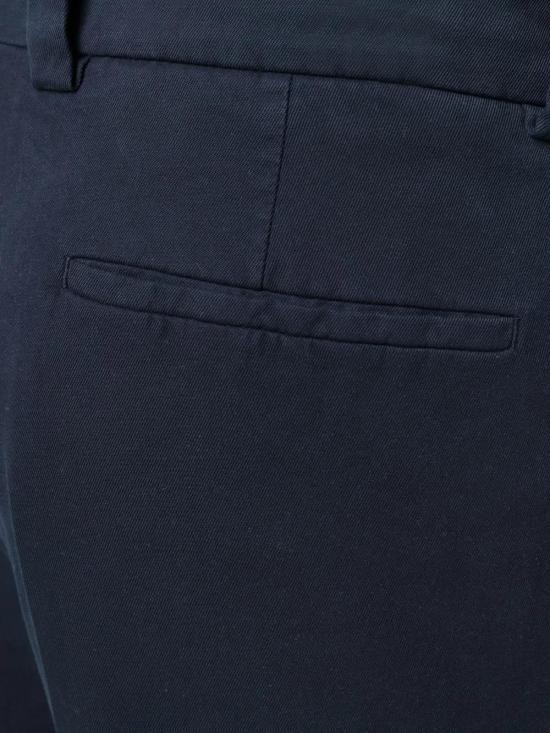  브루넬로 쿠치넬리 스트레이트 팬츠 M252DE1450C2517 navy - BRUNELLO CUCINELLI