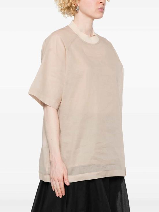  플랜씨 반팔 티셔츠 CMCAG07JFMTC11500R21 Camel - PLAN C