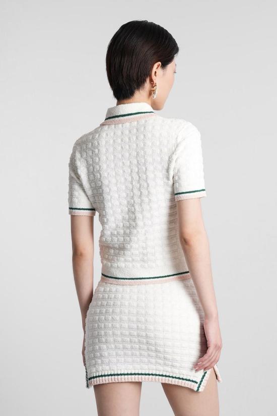 25FW 카사블랑카 셔츠 422903 WPF25 KW 1017 WHITE - CASABLANCA