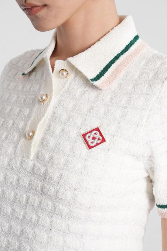 25FW 카사블랑카 셔츠 422903 WPF25 KW 1017 WHITE - CASABLANCA