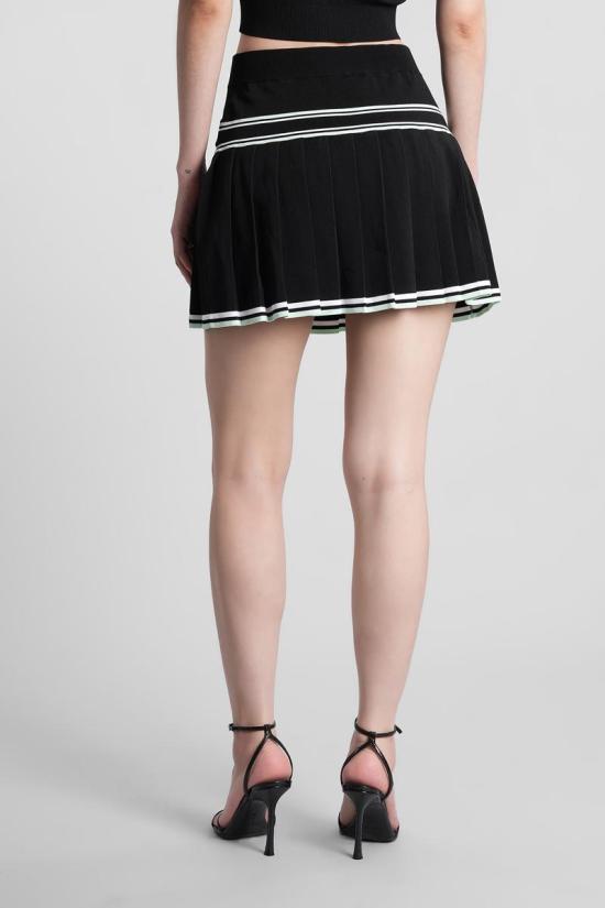 25FW 카사블랑카 스커트 422898 WPF25 KW 1027 Black - CASABLANCA