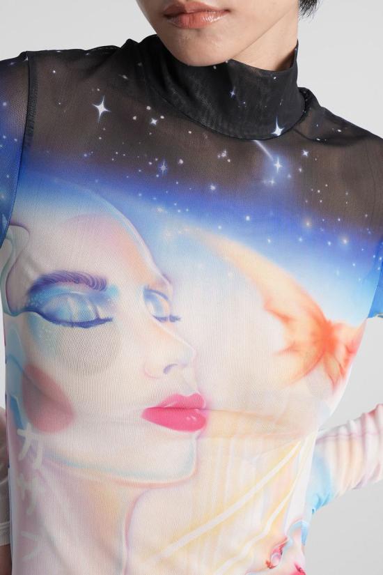 25FW 카사블랑카 긴팔 티셔츠 422689 WPF25 JTP 028 MULTICOLOR - CASABLANCA