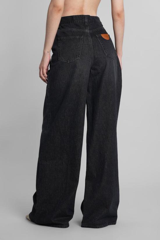 25FW 끌로에 데님 팬츠 422934 CH25ADP02156 Black - CHLOE