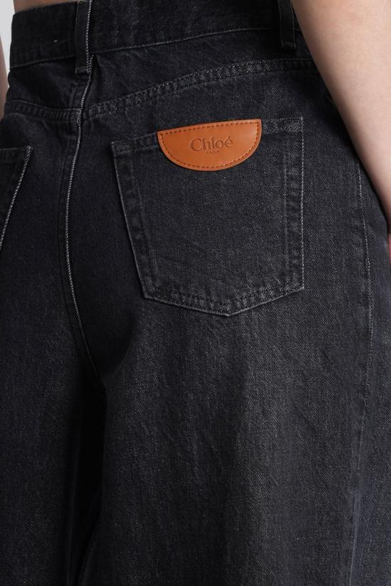 25FW 끌로에 데님 팬츠 422934 CH25ADP02156 Black - CHLOE