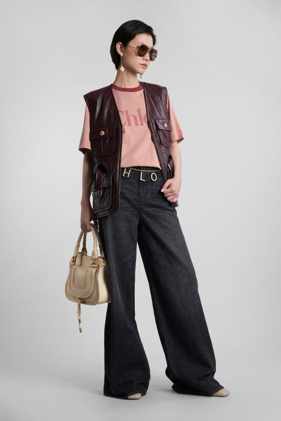 25FW 끌로에 데님 팬츠 422934 CH25ADP02156 Black - CHLOE