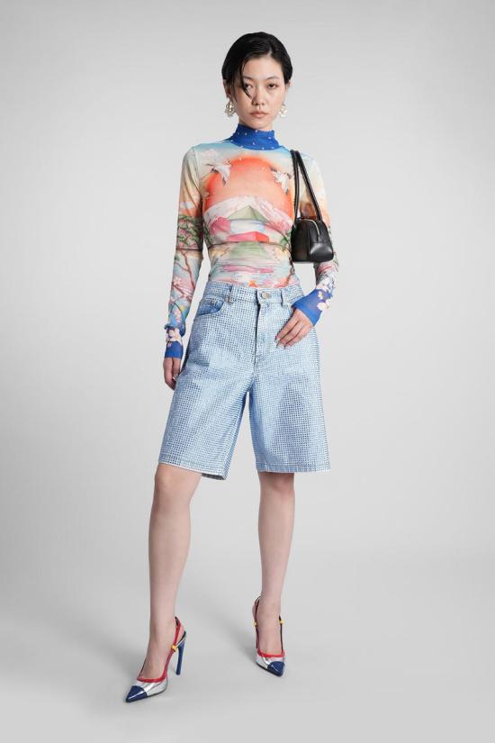 25FW 카사블랑카 긴팔 티셔츠 422690 WPF25 JTP 028 MULTICOLOR - CASABLANCA