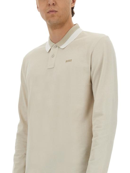 25FW 보스 폴로 티셔츠 50544845 10256894271 BEIGE - BOSS