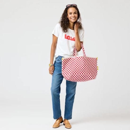  케리 로센탈 반팔 티셔츠 케리 로젠탈 수케 러브라인 티셔츠 - KERRI ROSENTHAL