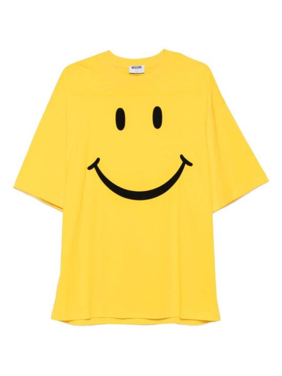 25FW 모스키노 반팔 티셔츠 V0723 5241 1027 MULTI YELLOW