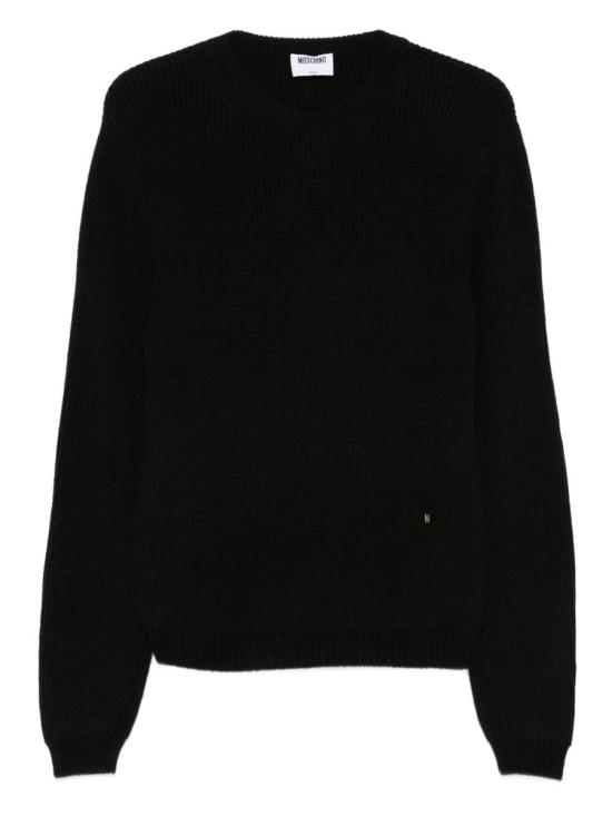 25FW 모스키노 스웨터 A0918 5204 0555 Black