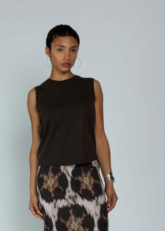  넘버 식스 민소매 티셔츠 No.6 탱크탑 블랙