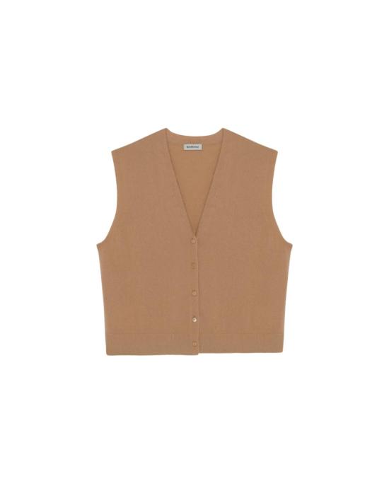 조나단 심카이 베스트 Jonathan Simkhai Rozzi 조끼 회갈색