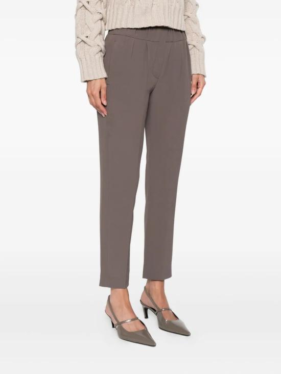 25FW 브루넬로 쿠치넬리 스트레이트 팬츠 MA029P1673C4228 Beige - BRUNELLO CUCINELLI