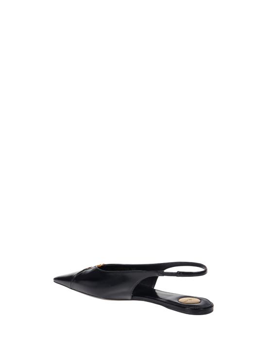 25FW 생로랑 플랫 슈즈 800240 AAEHI 1000 NERO NERO - SAINT LAURENT