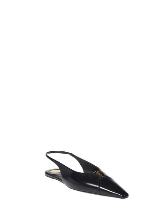 25FW 생로랑 플랫 슈즈 800240 AAEHI 1000 NERO NERO - SAINT LAURENT