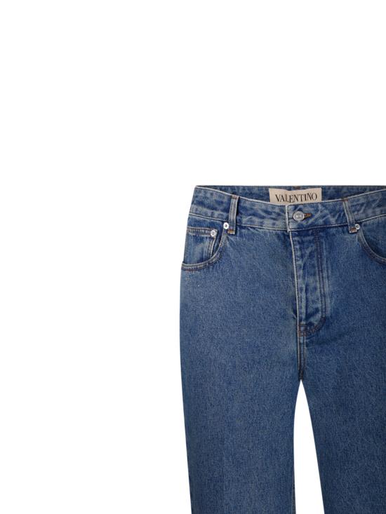 25FW 발렌티노 가라바니 데님 팬츠 7V3DE04QB0W 558 MEDIUM BLUE DENIM - VALENTINO GARAVANI