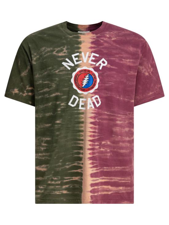 25SS 디스이즈네버댓 반팔 티셔츠 GD251TTSST02TIE DYE Green