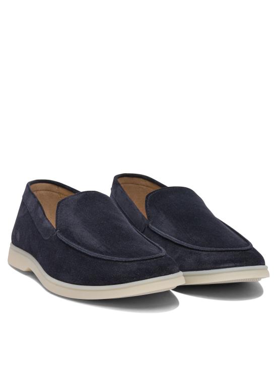  헨더슨 로퍼 PANAREA598SUEDE BLU SIRENA Blue - HENDERSON