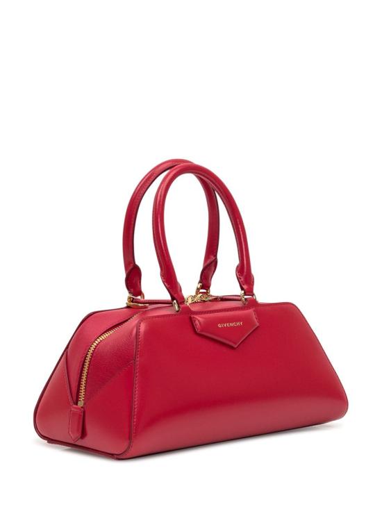 25FW 지방시 안티고나 박스 레더 스몰 이스트 웨스트 백 BB5130B2AQ 640 RED - GIVENCHY