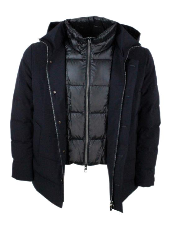 25FW 몬테꼬레 수트 자켓 F07MUCX581 89 Dark blu - MONTECORE