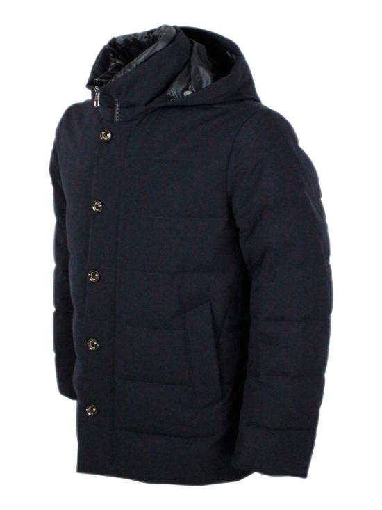 25FW 몬테꼬레 수트 자켓 F07MUCX581 89 Dark blu - MONTECORE