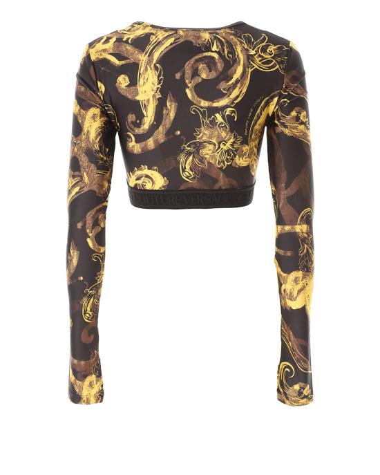  베르사체 긴팔 티셔츠 76HAH218 76DP218 G89 NERO MULTI - VERSACE