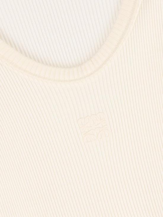 25FW 로에베 민소매 티셔츠 S540Y23X461950 AI25 WHITE - LOEWE