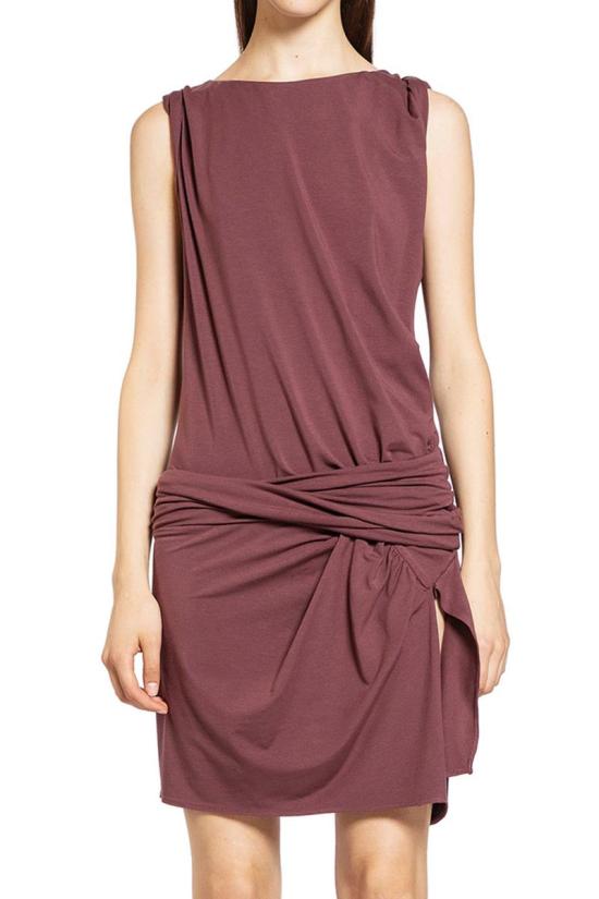 25SS 디 아티코 숏 원피스 250WCA00396JJJ053AA 866 PURPLE