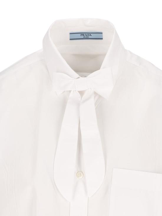 25FW 프라다 블라우스 P462I1XV2F0009 AI25 WHITE - PRADA