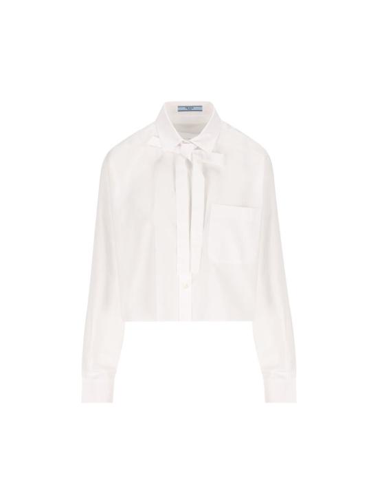 25FW 프라다 블라우스 P462I1XV2F0009 AI25 WHITE