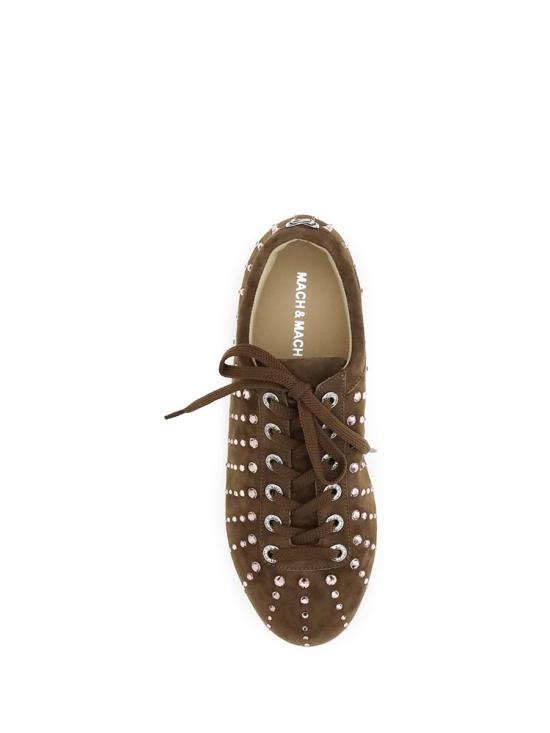 25FW 마흐앤마흐 스니커즈 PF25S103010SUEBRW BROWN - MACH&MACH