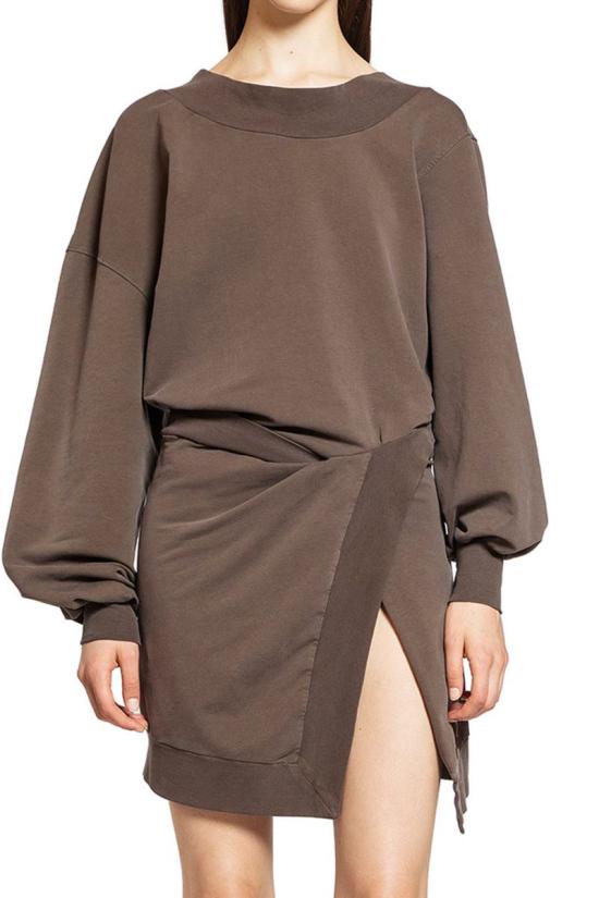 25SS 디 아티코 숏 원피스 250WCA00397JJF006AA 801 BROWN