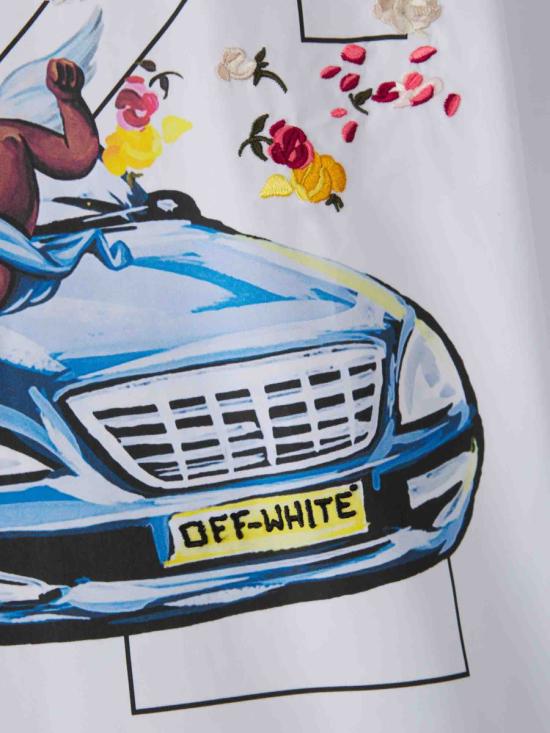 25SS 오프화이트 긴팔 셔츠 OMGE004S25FAB004OMGE004S25FAB004 0187WHITE MULT - OFF WHITE