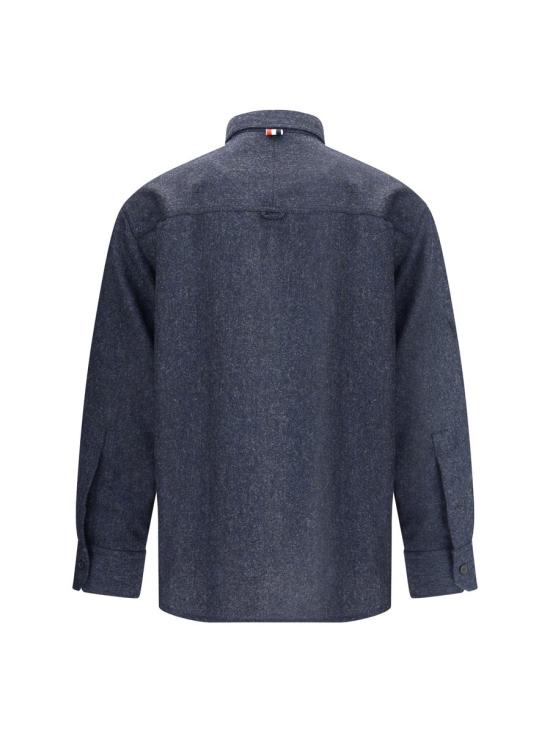 25FW 톰브라운 긴팔 셔츠 MWL420A05385 415 BLUE - THOM BROWNE