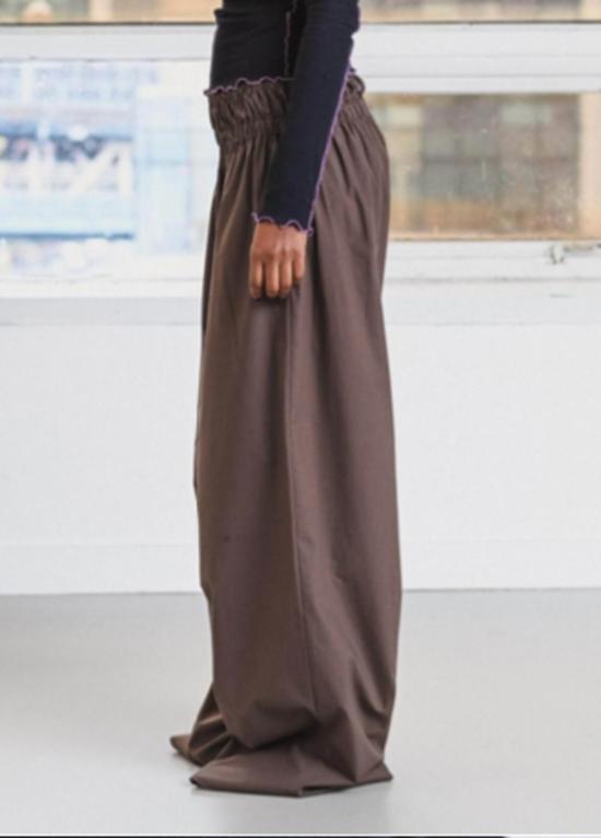  베이스레인지 스트레이트 팬츠 틴 - BASERANGE