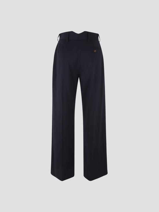 25FW 비비안웨스트우드 스트레이트 팬츠 1F01000ZW018V K401 NAVY - VIVIENNE WESTWOOD