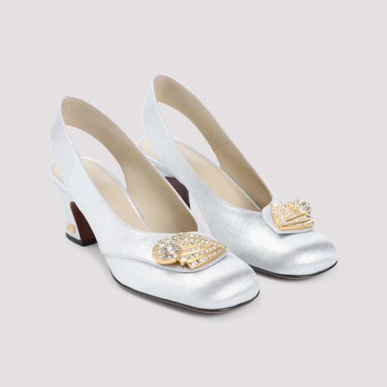 25FW 발렌티노 가라바니 뮬/슬리퍼 7W2S0MJ8PHI S13 SILVER - VALENTINO GARAVANI