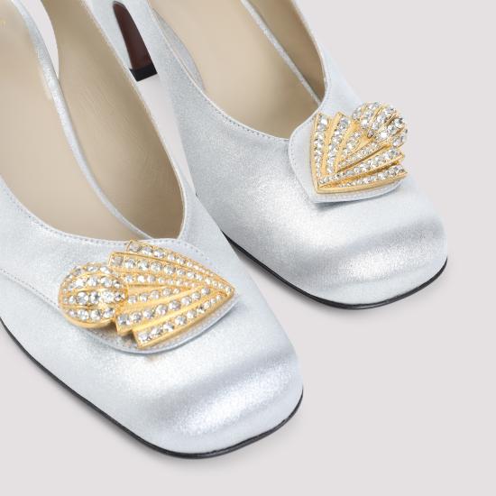 25FW 발렌티노 가라바니 뮬/슬리퍼 7W2S0MJ8PHI S13 SILVER - VALENTINO GARAVANI