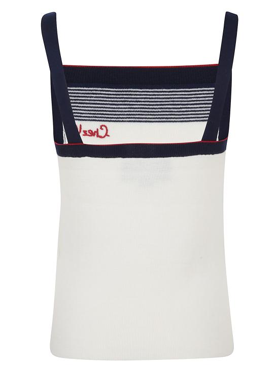 25FW 발렌티노 가라바니 민소매 티셔츠 BKM06A 9GQ DWL BETULLA NAVY - VALENTINO GARAVANI