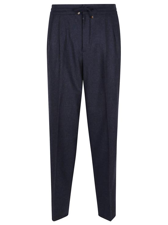 25FW 브루넬로 쿠치넬리 스트레이트 팬츠 M038PE1710 C532 BUIO