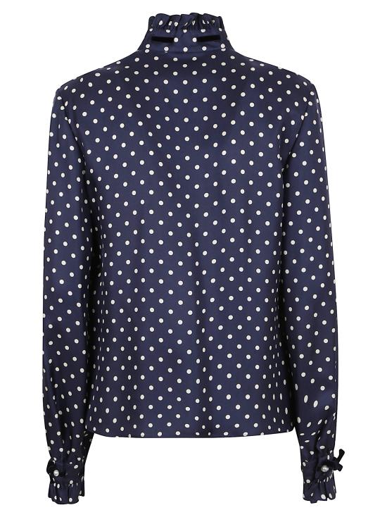 25FW 발렌티노 가라바니 블라우스 BAB7U7 9ML 0W6 NAVY BETULLA - VALENTINO GARAVANI