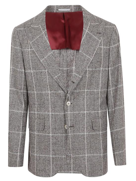 25FW 브루넬로 쿠치넬리 수트 자켓 MV4037BFD C011 BROWN